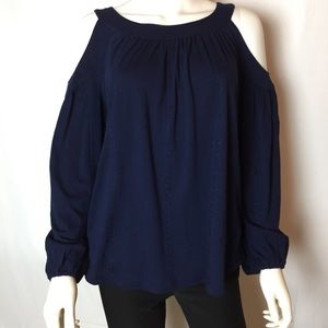 Ralph Lauren Navy Blue Top